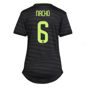 Real Madrid Nacho #6 Tredjedrakt Kvinner 2022-23 Kortermet